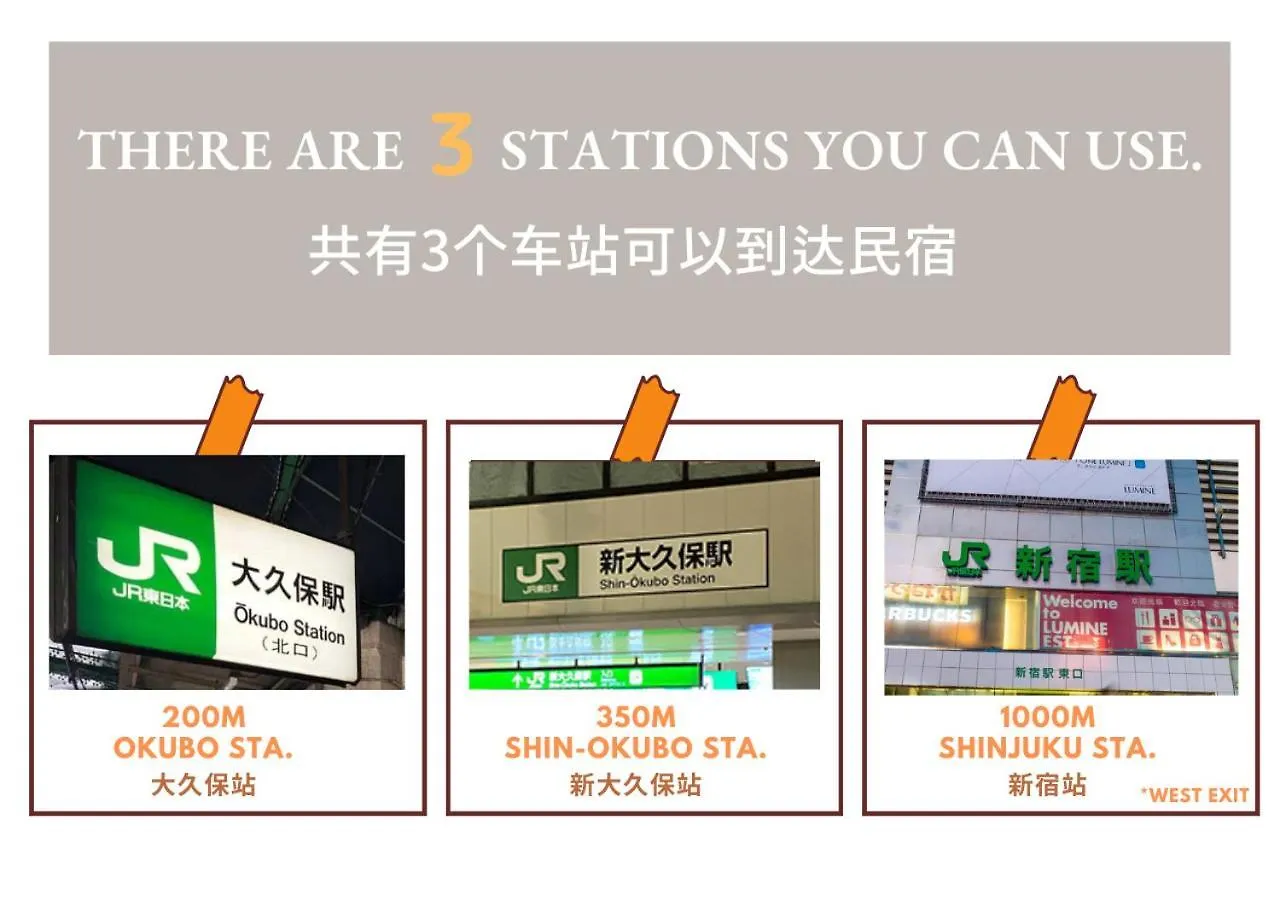 【Newly Built】3Mins To Sta./1Km To Shinjuku/301 Apartment Tokyo